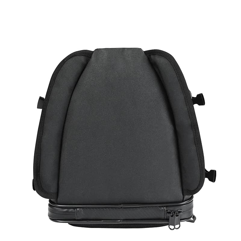 ISSYZONE Sacoche De Selle Moto Universelle En Cuir, Sacoches