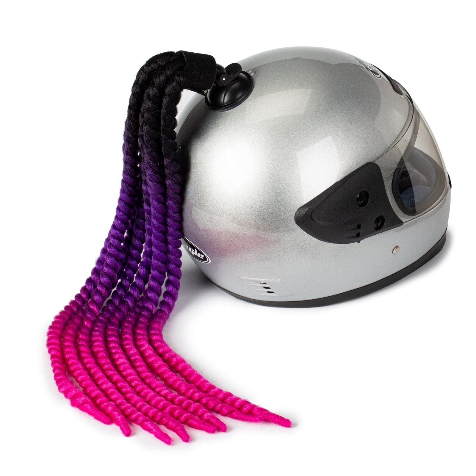 Couvre-casque Fantaisie Multicolore à Pointes – Rose, Unisexe Adulte, Lavable, Pour Vélo Ou Ski